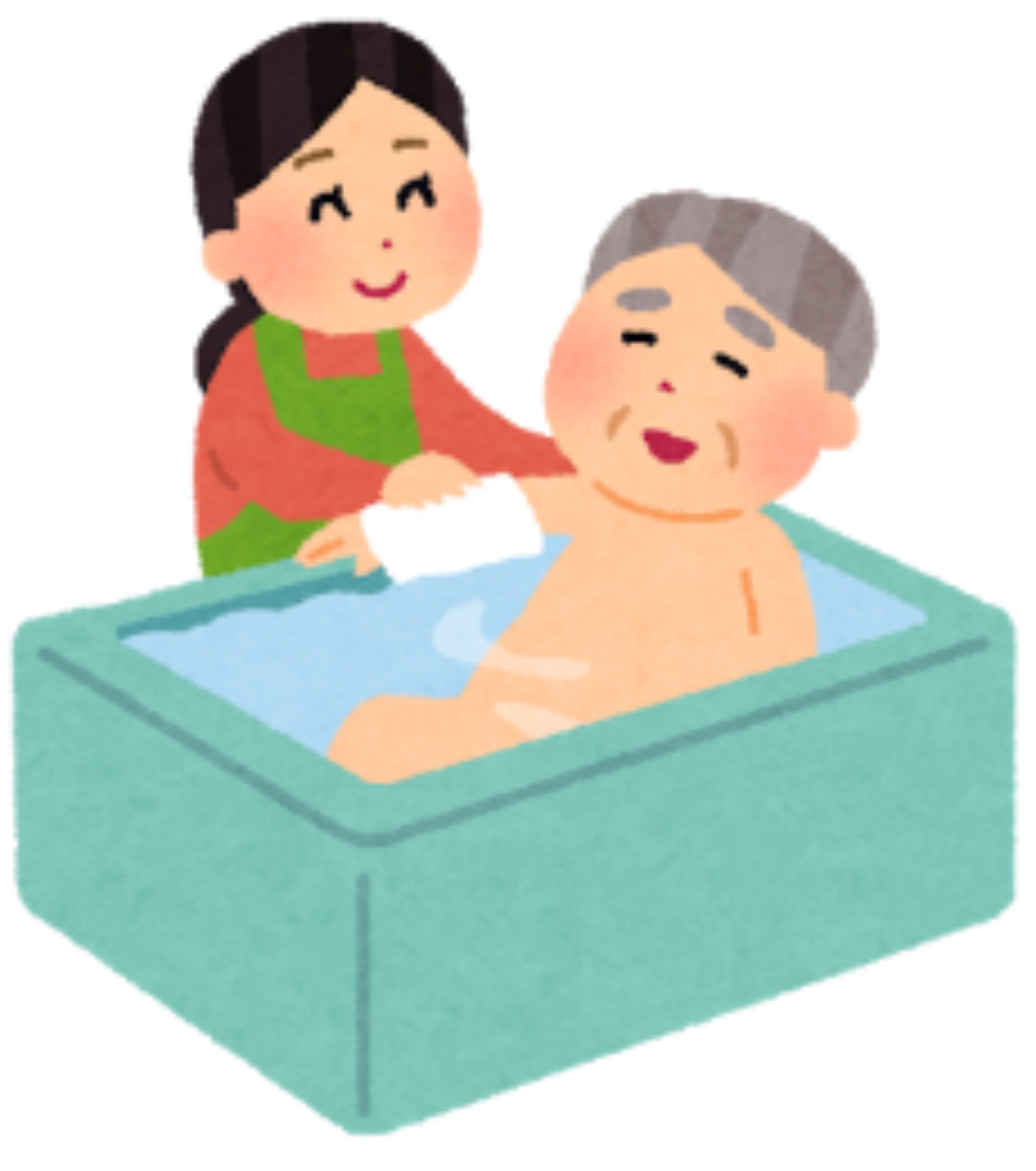 病院勤務の介護士の入浴業務